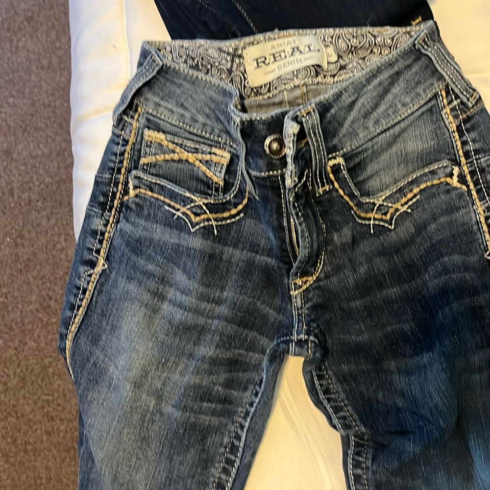 Ariat Dark washed boot cut jeans